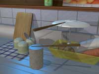 Sound of kitchen