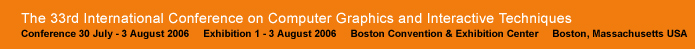SIGGRAPH Logo and header